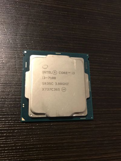 Лот: 17739973. Фото: 1. Процессор intel i3 7100. Процессоры