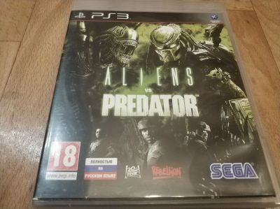 Лот: 13201875. Фото: 1. Aliens vs Predator PS3 / Лицензионный... Игры для консолей