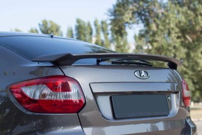 Лот: 18186507. Фото: 1. Спойлер "Экстер" Лада Гранта. Детали тюнинга