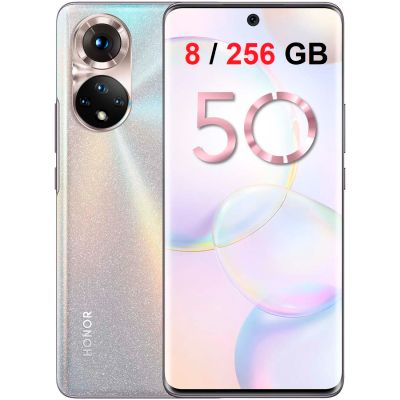 Лот: 18569567. Фото: 1. Новый Honor 50 8+256GB Frost Crystal... Смартфоны