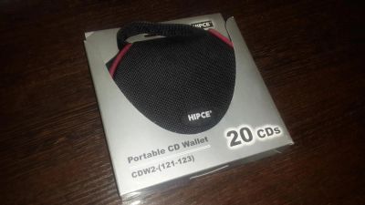 Лот: 6343885. Фото: 1. Portable CD Wallet (20 CD/DVD... Органайзеры для дисков, боксы