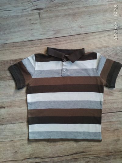 Лот: 15586112. Фото: 1. Футболка-поло на 4-5 лет. Футболки, поло, топы, лонгсливы