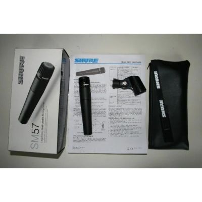Лот: 5345175. Фото: 1. Микрофон SHURE SM57-LCE Original... Студийные микрофоны, радиомикрофоны и радиосистемы