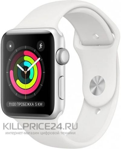 Лот: 16419289. Фото: 1. Apple Watch Series 3, 38 мм, корпус... Смарт-часы, фитнес-браслеты, аксессуары