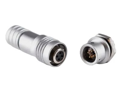 Лот: 21044987. Фото: 1. Авиационный мини разъем XS6 4pin. Разъёмы