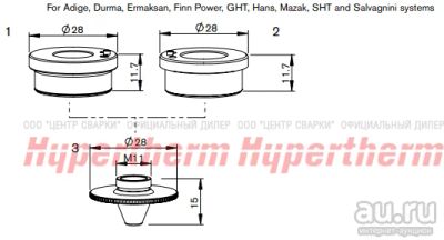 Лот: 17159986. Фото: 1. Hypertherm Centricut для Precitec... Плазменная резка металлов