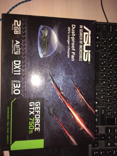 Лот: 10875947. Фото: 1. GTX 750 Ti 2gb. Видеокарты