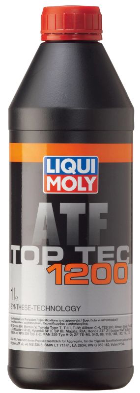 Лот: 16494698. Фото: 1. Масло LiquiMoly Top Tec ATF 1200... Масла, жидкости