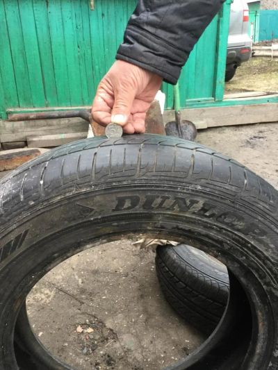Лот: 7373316. Фото: 1. Dunlop LeMans RV 205x65xR15 (2шт... Шины