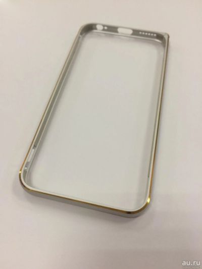 Лот: 12993435. Фото: 1. Бампер iPhone 6/ 6S Металл Серебро... Плазменная резка металлов