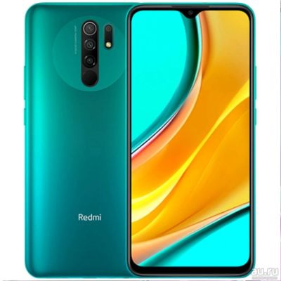 Лот: 16263781. Фото: 1. Xiaomi Redmi 9 4/64Gb чехол и... Смартфоны