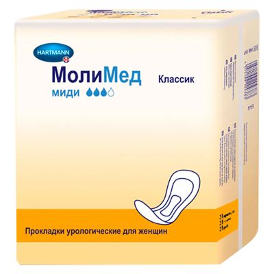Лот: 23984277. Фото: 1. Молимед прокладки Классик миди... Средства личной гигиены 