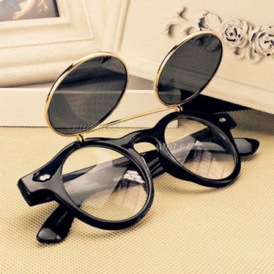 Лот: 3919947. Фото: 1. Очки Стимпанк Винтаж Retro Unisex. Очки солнцезащитные