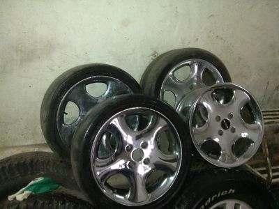 Лот: 5416085. Фото: 1. Хромированные диски R17 114.3. Диски