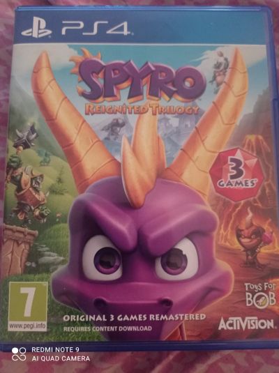 Лот: 21142247. Фото: 1. Spyro ps4. Игры для консолей