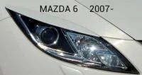 Лот: 1900264. Фото: 1. Реснички на фары MAZDA 6 2007-. Детали тюнинга