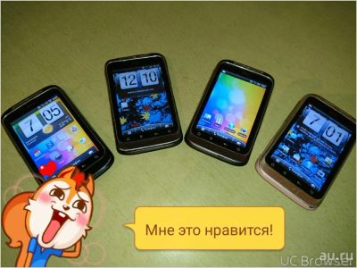 Лот: 8944681. Фото: 1. HTC Wildfire S A510e, 4 одинаковых... Смартфоны