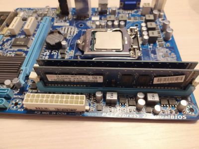 Лот: 16908537. Фото: 1. Комплект Gigabyte GA-H61M + Core... Материнские платы