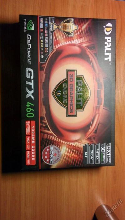 Лот: 5655112. Фото: 1. PALIT GTX 460. Видеокарты