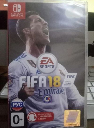 Лот: 11088201. Фото: 1. FIFA 18 для Nintendo Switch. Игры для консолей