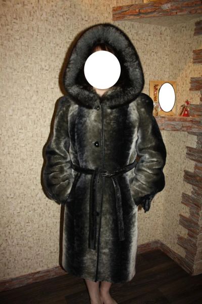 Лот: 5478180. Фото: 1. Шуба мутоновая(натуральная) Торг... Верхняя одежда