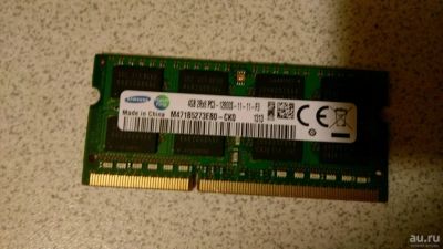 Лот: 10864078. Фото: 1. Память Samsung sodimm ddr3 4гб... Оперативная память