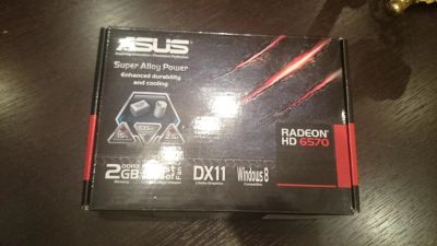 Лот: 5120145. Фото: 1. Asus radeon HD 6570 2 GB. Видеокарты