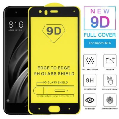 Лот: 11963855. Фото: 1. Защитное стекло 5D Xiaomi Mi 6... Дисплеи, дисплейные модули, тачскрины