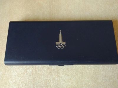 Лот: 11270078. Фото: 1. Коробка под монеты Олимпиада 80. Аксессуары, литература