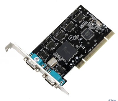 Лот: 6114574. Фото: 1. Контроллер PCI to RS232 6port... Платы расширения, контроллеры, доп. порты
