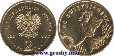 Лот: 5829237. Фото: 1. 2 злотых 2006 Польша, Ночь летнего... Европа