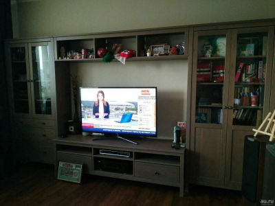Лот: 13688651. Фото: 1. Стенка (горка) IKEA - 2 шкафа... Гостиные, стенки, горки
