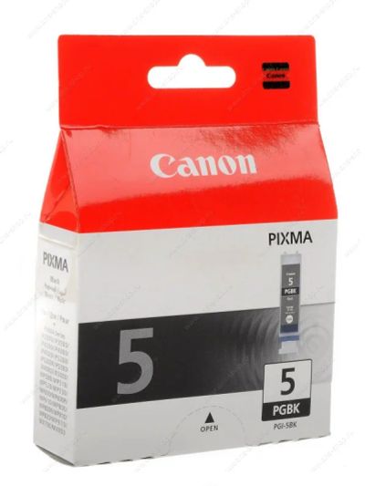 Лот: 4891697. Фото: 1. Картридж Canon PGI-5BK для PIXMA... Картриджи, расходные материалы