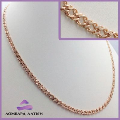 Лот: 8184646. Фото: 1. Золотая цепь 585 пробы. Вес 4... Цепочки