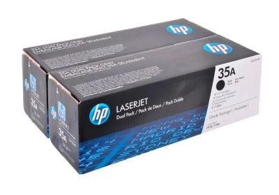 Лот: 15548373. Фото: 1. Тонер-картридж HP CB435AD (2 шт... Картриджи, расходные материалы