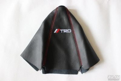 Лот: 4938786. Фото: 1. Чехол для консоли МКПП Trd, кожа... Детали тюнинга
