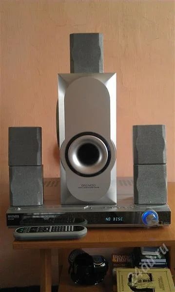 Лот: 2842810. Фото: 1. Домашний кинотеатр DAEWOO HC-4130X. Домашние кинотеатры