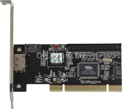 Лот: 18956103. Фото: 1. Контроллер PCI VIA6421 RAID 1xE-SATA... Платы расширения, контроллеры, доп. порты
