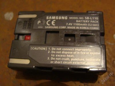 Лот: 2539883. Фото: 1. аккумулятор Samsung. Батарейки, аккумуляторы, элементы питания