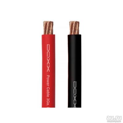 Лот: 17253035. Фото: 1. Провод силовой DAXX P207- (черный... Аксессуары для автозвука