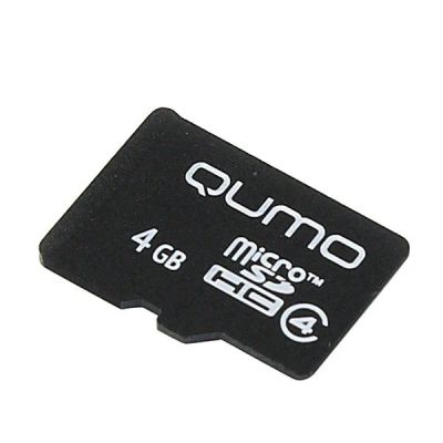 Лот: 11763870. Фото: 1. MicroSD 4 Gb Qumo. Карты памяти