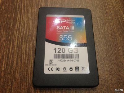 Лот: 11726079. Фото: 1. 120 ГБ SSD-накопитель SiliconPower... SSD-накопители