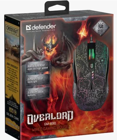 Лот: 25789072. Фото: 1. Игровая мышка для компьютера Defender... Клавиатуры и мыши