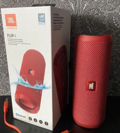 Лот: 19036305. Фото: 1. Колонка jbl flip 4. Портативные, беспроводные колонки