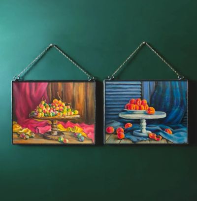 Лот: 23967416. Фото: 1. Картины Натюрморты маслом. Картины, рисунки