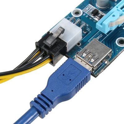 Лот: 11167423. Фото: 1. Райзер (Riser) PCI-E 1x-16x VER... Шлейфы, кабели, переходники