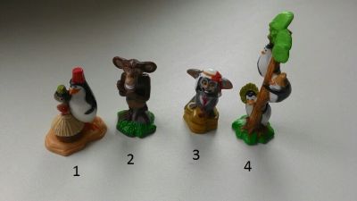 Лот: 4655291. Фото: 1. Фигурки из Киндер Сюрприз, мадагаскар. Игрушки