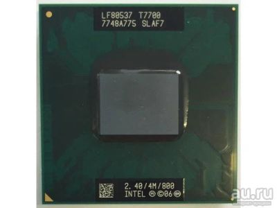 Лот: 9900024. Фото: 1. Intel® Core™2 Duo Processor T7700... Процессоры