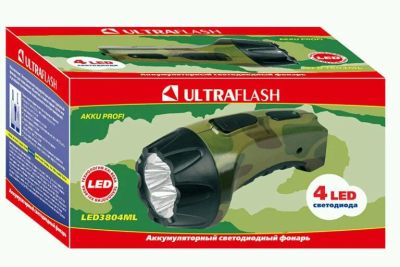 Лот: 11046886. Фото: 1. Светодиодный фонарь Ultraflash... Подарки на 23 февраля