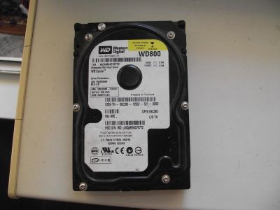 Лот: 5994659. Фото: 1. Жесткий диск 80. Жёсткие диски (HDD)